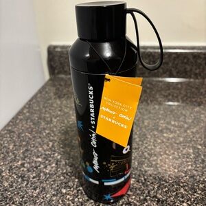 Starbucks & Marcos Chin Black New York City Collection Tumbler
